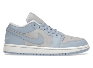 Jordan 1 Low Football Grey Aluminum (Women's)