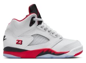 Jordan 5 Retro Fire Red Black Tongue (2025) (PS)