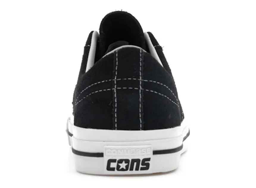 Converse One Star Pro Ox Black Black White - Image 7