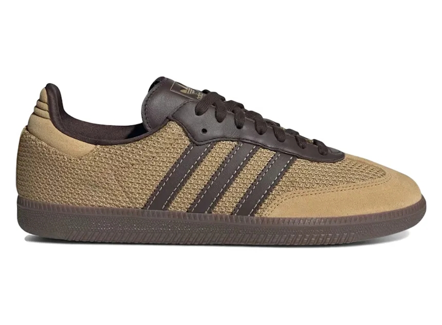 adidas Samba OG Golden Beige Dark Brown