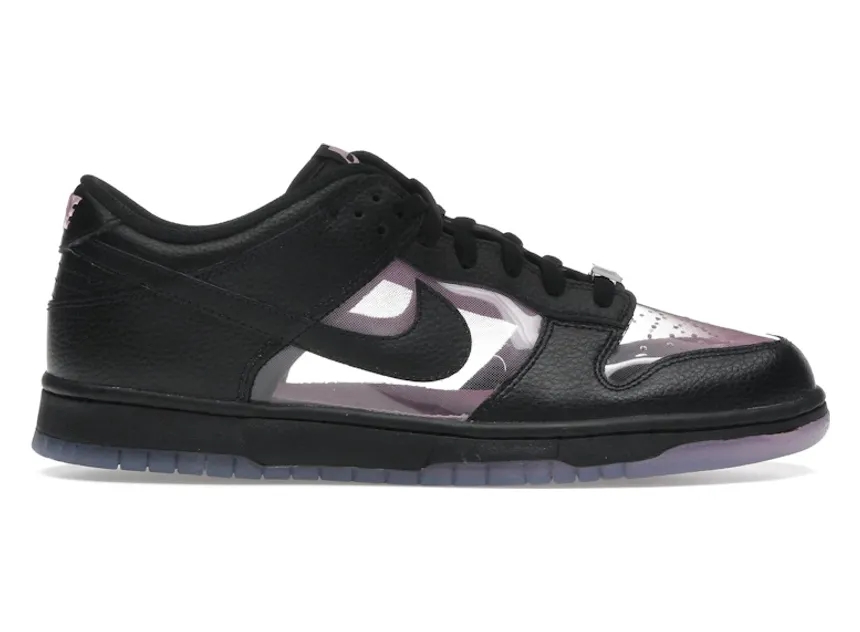 Nike Dunk Low Retro Transparent Black Pink Rise