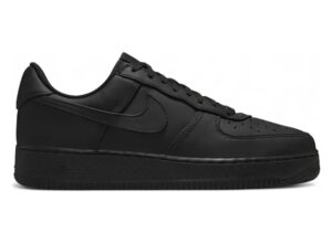 Nike Air Force 1 Low Retro Premium Triple Black Badgeless