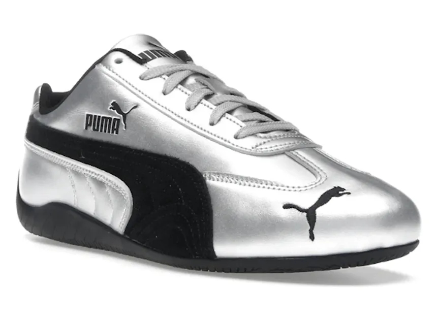 Puma Speedcat Metallic Silver Black - Image 2