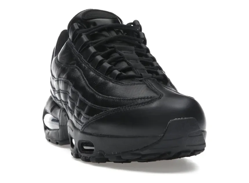 Nike Air Max 95 QS Big Bubble Black Leather - Image 3