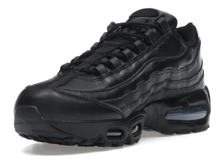 Nike Air Max 95 QS Big Bubble Black Leather - Image 5
