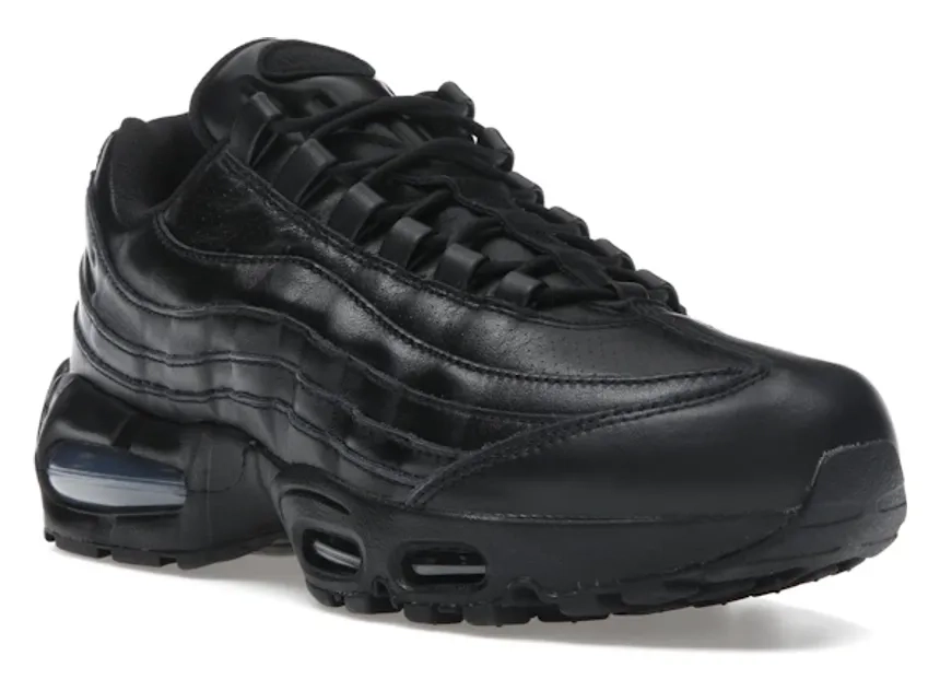 Nike Air Max 95 QS Big Bubble Black Leather - Image 2
