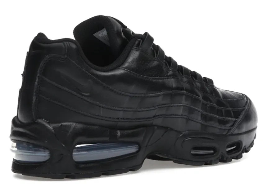 Nike Air Max 95 QS Big Bubble Black Leather - Image 8