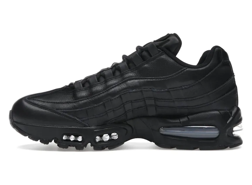 Nike Air Max 95 QS Big Bubble Black Leather - Image 6