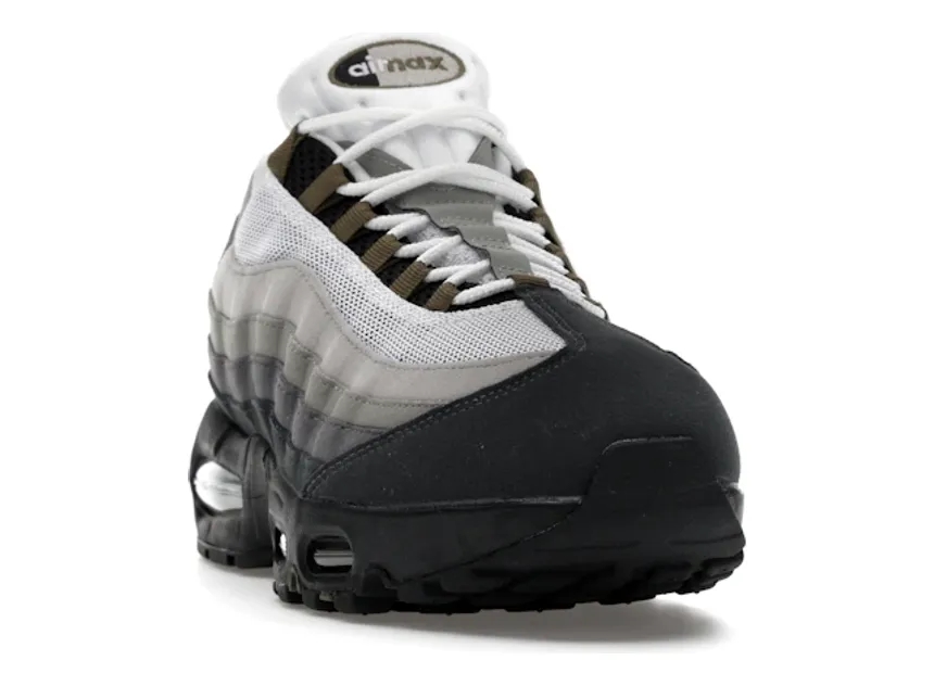 Nike Air Max 95 OG Big Bubble Black Medium Olive (Women's) - Image 3