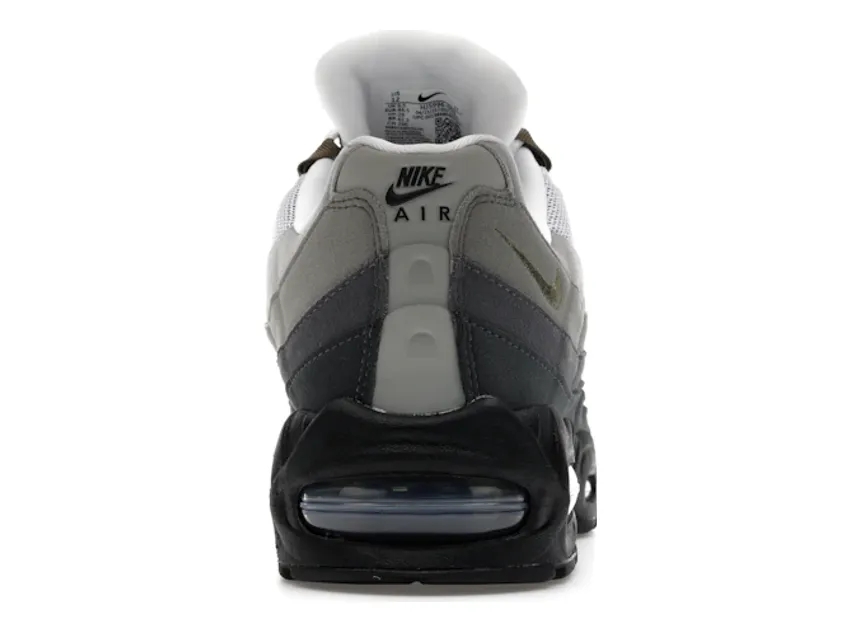 Nike Air Max 95 OG Big Bubble Black Medium Olive (Women's) - Image 7