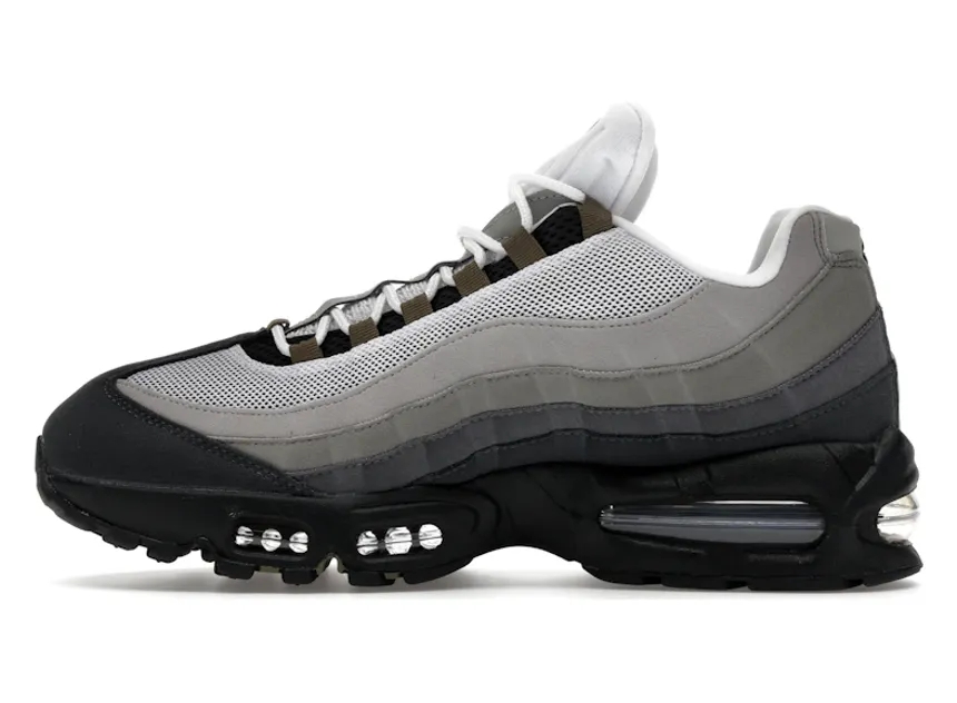 Nike Air Max 95 OG Big Bubble Black Medium Olive (Women's) - Image 6