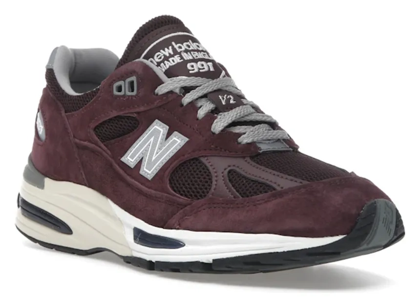 New Balance 991v2 MiUK Catawba Grape - Image 2