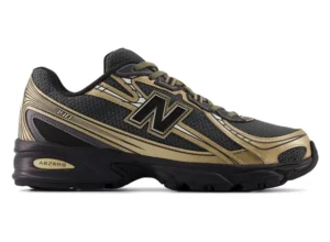 New Balance 740v2 Black Castlerock Gold Metallic