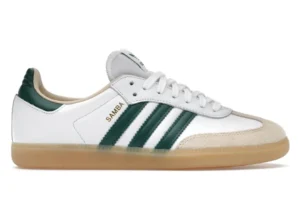 adidas Samba OG Cloud White Collegiate Green Gum