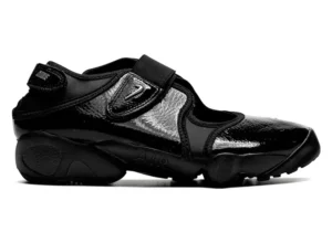 Nike Air Rift Black Metallic Silver (Women's)